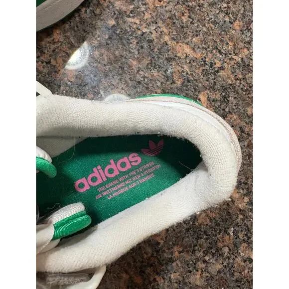 adidas Women's Forum Low Basketball "Watermelon" Green/Pink Size 8.5 - Picture 10 of 16